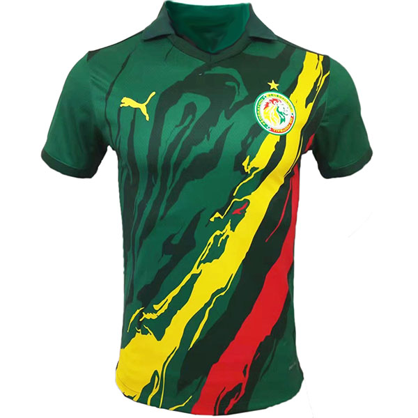 Senegal special player version jersey soccer uniform men's sportswear football tops sport green shirt 2022-2023